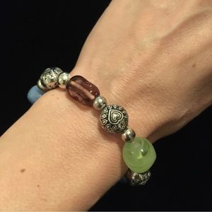 Beaded Colorful Stretch Bracelet